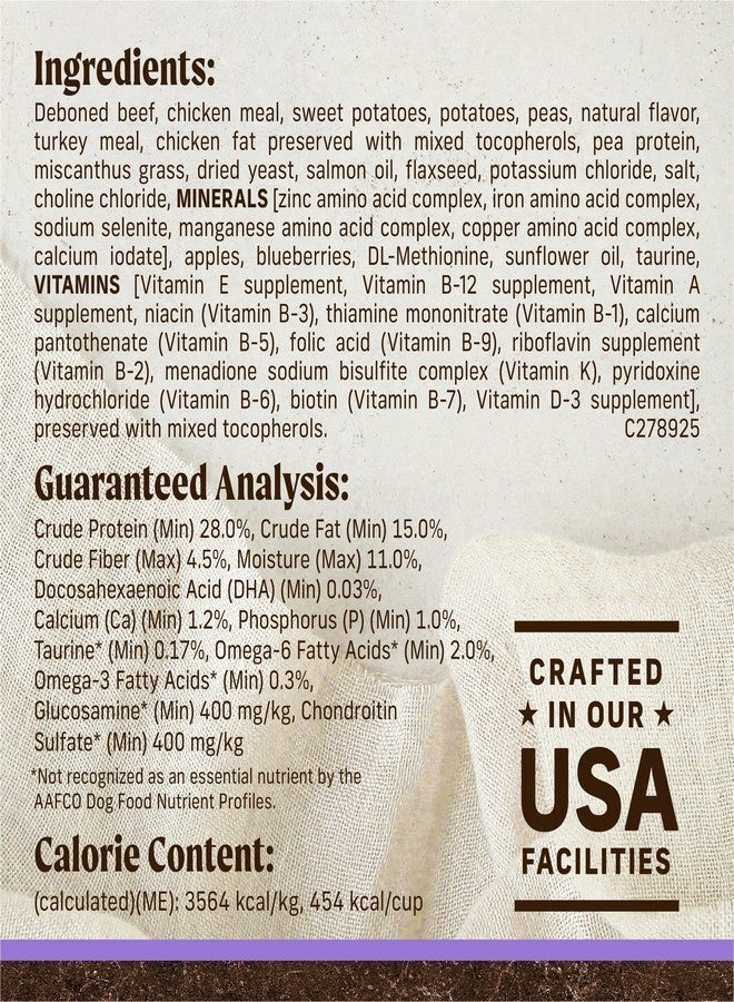 Merrick Premium Grain Free Dry Puppy Food, Wholesome And Natural Kibble With Real Texas Beef And Sweet Potato - 4.0 lb. Bag - Image 5